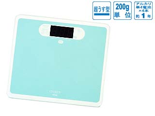 【クリックで詳細表示】CITIZEN/シチズン HM2000-001(グリーン) デジタル体重計