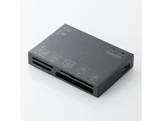 【クリックで詳細表示】ELECOM/エレコム MR-A006BK USBブースター対応メモリリーダライタ ブラック