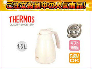 【クリックで詳細表示】THERMOS/サーモス TGS-1000(PRW) ステンレスポット 1.0L(パールホワイト) ＜br＞ 〔thpot〕【thhorei】