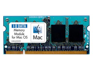 【クリックでお店のこの商品のページへ】I・O DATA/アイ・オー・データ AP-SDX800-2G Apple用増設メモリ 2GB PC2-6400対応