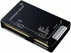 USB2.0 �f���A���o�X�J�[�h���[�_���C�^ �u���b�N