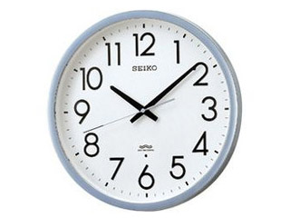 【クリックでお店のこの商品のページへ】SEIKO/セイコークロック 電波クロック オフィスタイプ スイープ 掛け時計 【KS265S】