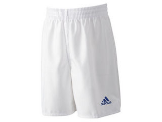 【クリックで詳細表示】adidas/アディダス X5756-342368 KIDS BASIC ゲームショーツ(ロング)[ホワイト/ロイヤル]【130cm】