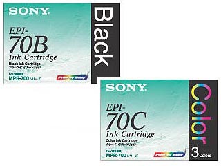 SONY �C���N�J�[�g���b�W�iEPI-70�j �u���b�N���J���[���������Z�b�g�I
