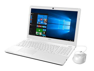 15.6型ノートPC LIFEBOOK/ライフブック AH45/X FMVA45XW プレミアムホワイト