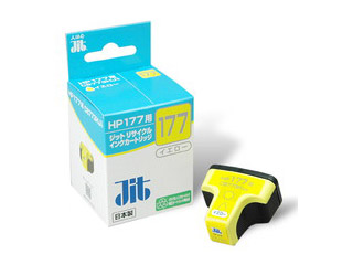 【クリックでお店のこの商品のページへ】JIT/ジット JIT-H177Y ヒューレット・パッカード HP177 C8773HJ イエロー対応 リサイクルインク