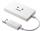 U2H-SL4BF2WH �X�����^�C�v �o�X�p���[��p4�|�[�g USB2.0�n�u Schmucken FACE�^�C�v �z���C�g