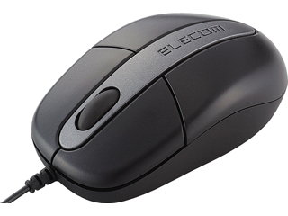 【クリックで詳細表示】ELECOM/エレコム 【納期未定】M-M1URBK/RS EU RoHS準拠 USB光学式マウス コンパクト ブラック