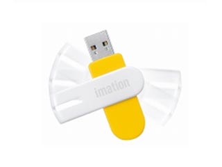 【クリックで詳細表示】imation/イメーション UFDNFE4GOR Flash Drive NANO-f USBフラッシュメモリ 4GB オレンジ