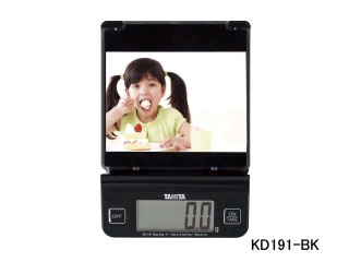 【クリックで詳細表示】TANITA/タニタ KD-191 デジタルクッキングスケール (ブラック)