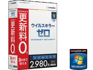 �����ե���ƥ�����Web�������ƥ���Ϣ�������륹���顼���� INTERNET SECURITY ������0�� Windows7�б� CD��