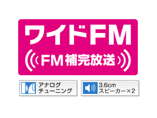 SRF-19 B(ブラック) ステレオポータブルラジオ