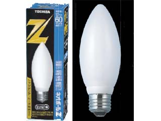 【クリックで詳細表示】TOSHIBA/東芝ライテック EFTC15ED/12 ネオボールZ シャンデリア電球形