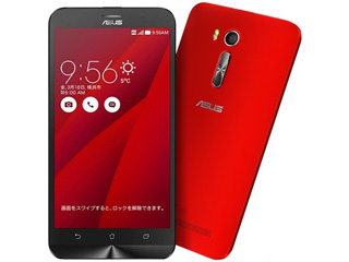 【クリックで詳細表示】ASUS/エイスース 5.5型SIMフリースマートフォン Zenfone Go 16GB ZB551KL-RD16 レッド