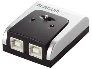 【クリックで詳細表示】ELECOM/エレコム USB切替器 2回路 U2SW-T2