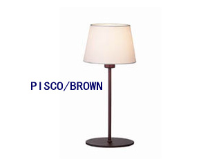 LT-2559/BN�sPISCO�t�e�[�u�����C�g/�u���E�� LT-2559-BN