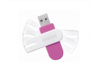 【クリックで詳細表示】imation/イメーション UFDNFE4GPK Flash Drive NANO-f USBフラッシュメモリ 4GB ピンク