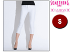 �y���ׂ��܂����z SOMETHING VL107-WHT LADIVA �N���b�v�h�t�B�b�g�p���c �yS�z (�z���C�g)