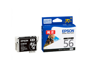 【クリックで詳細表示】EPSON/エプソン ICBK56 PX-201用 インクカートリッジ(ブラック)