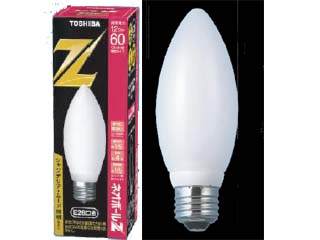 【クリックで詳細表示】TOSHIBA/東芝ライテック EFTC15EL/12 ネオボールZ シャンデリア電球形