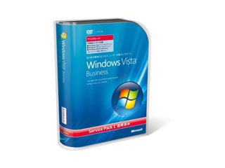 Windows Vista Business SP1 �A�b�v�O���[�h