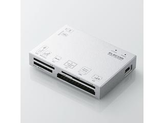 【クリックで詳細表示】ELECOM/エレコム MR-A006SV USBブースター対応メモリリーダライタ シルバー