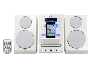 【クリックで詳細表示】Victor/ビクター UX-LP55-W(ホワイト) 【送料代引き手数料無料！】※iPodは別売です。