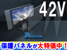 EG-EHP42�@�y42V�^�ɂ������߁z�t���K�[�h/�t���ی�p�l��