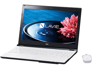 15.6型ノートPC LAVIE Note Standard NS550/EAW PC-NS550EAW クリスタルホワイト