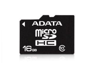 【クリックで詳細表示】ADATA/エーデータ AUSDH16GCL10-R microSDHCカード 16GB Class10