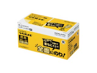 【クリックでお店のこの商品のページへ】コクヨ メ-L2003-Y 粘着メモ ドットライナーラベルメモ 50＊50 黄