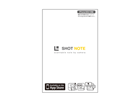 �y���ʌ���I�z9101 SHOT NOTE/�V���b�g�m�[�gM �� 70�V�[�g�E�㎿�� 154�~102mm
