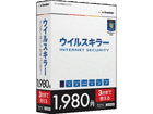 �E�C���X�L���[ INTERNET SECURITY 3���1�N�� Windows7�Ή� CD��