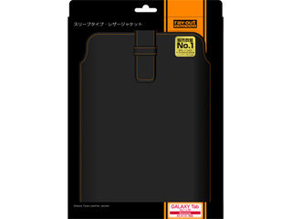 【クリックでお店のこの商品のページへ】ray-out/レイ・アウト docomo SC-01D用スリーブタイプレザージャケット RT-SC01DLC2/B ブラック