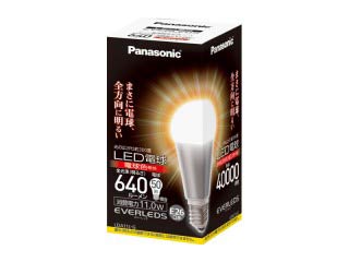 【クリックで詳細表示】Panasonic/パナソニック LDA11LG【LED電球】一般電球タイプ 電球60W形 電球色相当