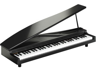 【クリックでお店のこの商品のページへ】KORG/コルグ マイクロピアノ micro PIANO BK ＜br＞ 音楽好きのご婦人や女の子への贈り物に喜ばれるミニピアノ♪