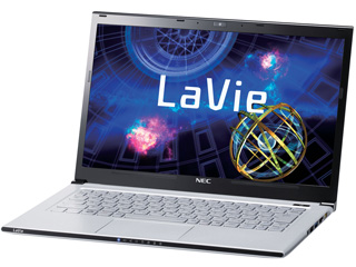 13.3型ワイドLED液晶ウルトラブック LaVie/ラヴィ Z PC-LZ550HS ムーンシルバー