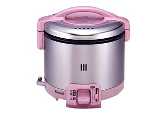 【クリックで詳細表示】Rinnai/リンナイ 【プロパンガス用】RR-035GS-C-RP ガス炊飯器【3.5合】(ローズピンク)
