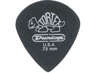 【クリックで詳細表示】Jim Dunlop ピック 482R Tortex Pitch Black Jazz 0.73mm 36枚セット