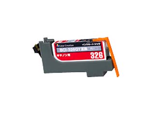 【クリックで詳細表示】G＆G/カラークリエーション インクカートリッジ CRC-326GY グレー