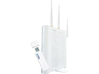 MZK-W04G-PKU 11n�Ή� ����LAN���[�^��USB�A�_�v�^�Z�b�g