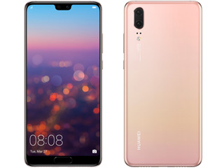 5.8型SIMフリースマートフォン HUAWEI P20/Pink Gold/51092NAV ピンクゴールド