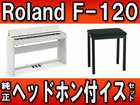 �f�W�^���s�A�m F-120-WH�@�z���C�g(F120WH) + �����Œ�C�X�̃Z�b�g�y�����w�b�h�z���t���z�y���������z