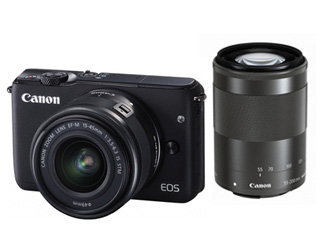 【クリックで詳細表示】EOS M10・ダブルズームキット(ブラック)