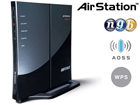 11g/b/n�Ή� 300Mbps ����LAN���[�^ �G�A�X�e�[�V���� WHR-G301N/N
