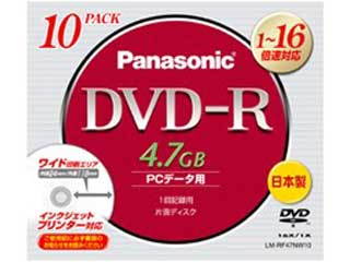 LM-RF47NW10 (DVD-R 16�{�� 10��)