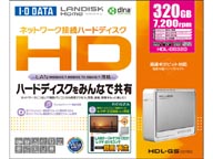 HDL-GS320 �l�b�g���[�N�ڑ� �O�t���n�[�h�f�B�X�N LANDISK Home 320GB
