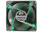 OWL-FY1225LB(EG) PC�t�@��(�N���A�u���b�N�{�f�B)12cm �G�������h�O���[��