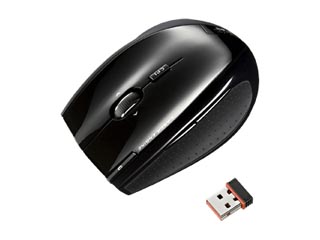 【クリックで詳細表示】サンワサプライ MA-NANOLS7BK 極小レシーバーワイヤレスレーザーマウス ブラック