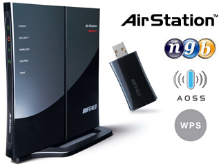 11g/b/n�Ή� 300Mbps ����LAN���[�^ �G�A�X�e�[�V���� USB�q�@�Z�b�g���f�� WHR-G301N/NU